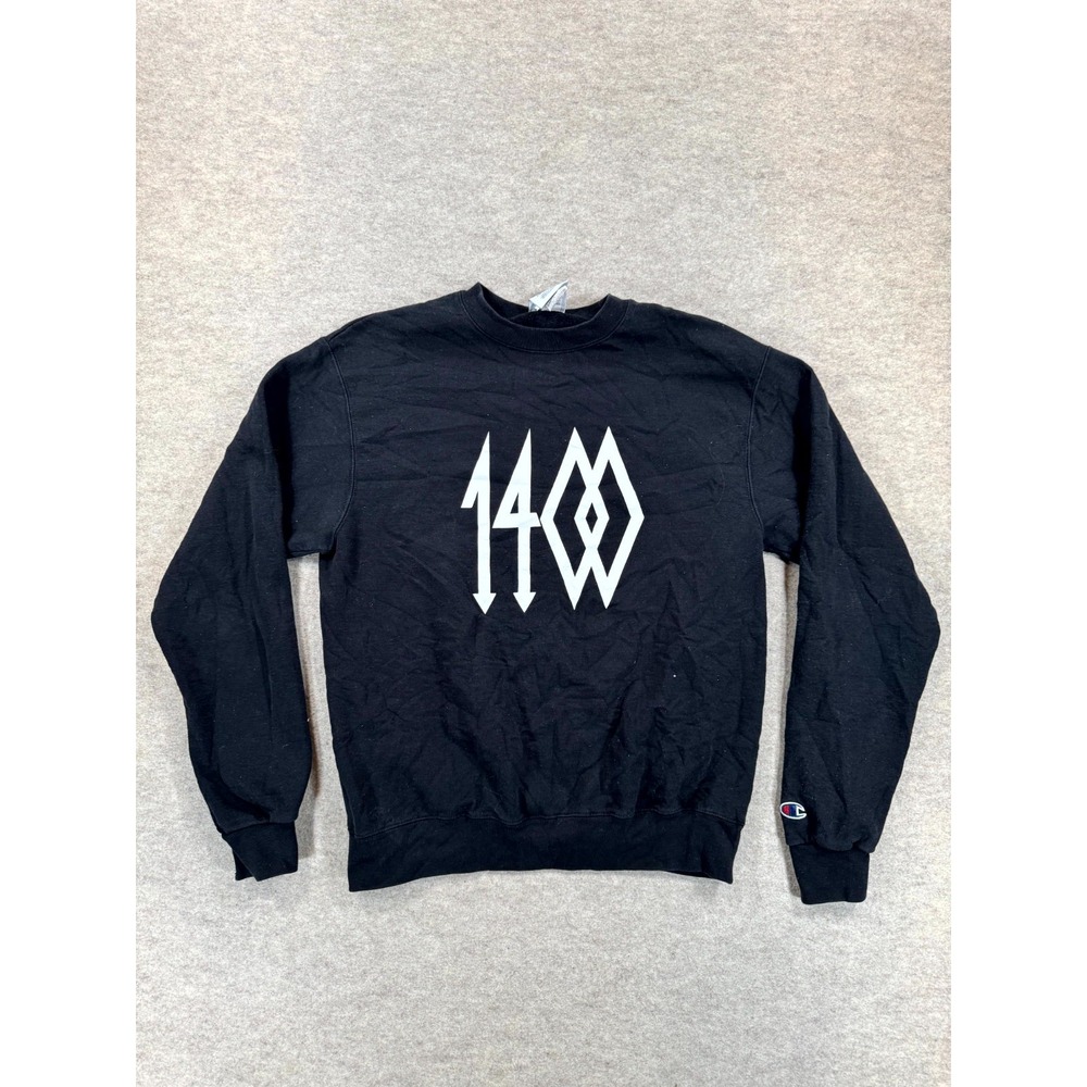 Champion Trippie Redd 1400 Sweatshirt Mens M Black Graphic Pullover S600 BK
